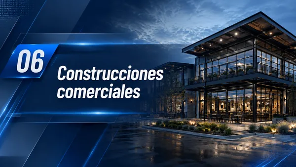 Construcciones comerciales