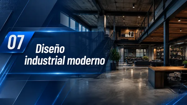Diseño industrial moderno
