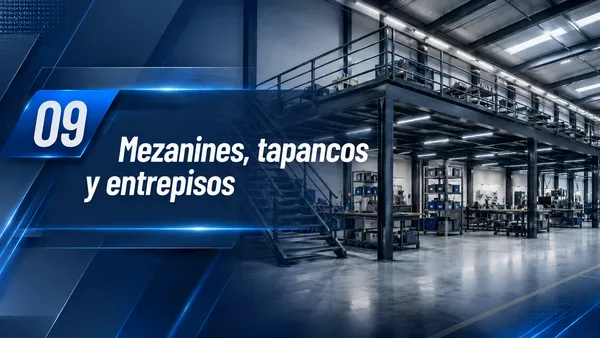 Mezanines, tapancos y entrepisos