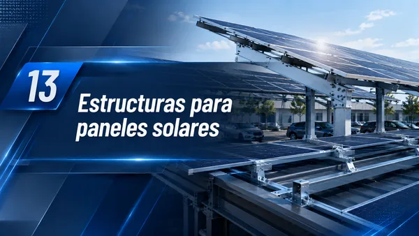 Estructuras para paneles solares