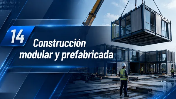 Construcción modular y prefabricada