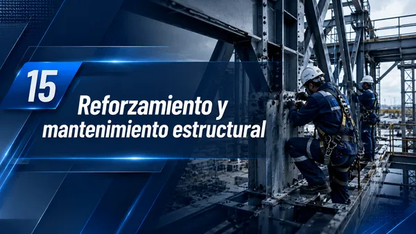 Reforzamiento y mantenimiento estructural