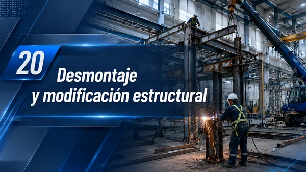 Desmontaje y modificación estructural